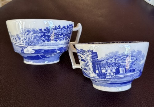 Spode italian blue white - italian,
