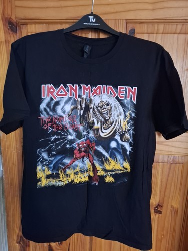 Iron maiden shirt number - maiden, t