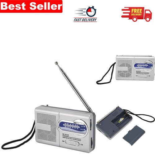 Portable battery powered fm - battery-powered, am/fm