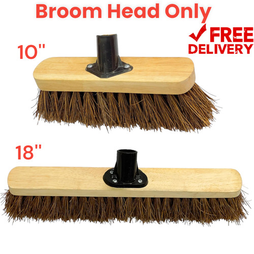 Outdoor garden broom head only - broom,