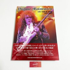 Yngwie Malmsteen Live Tour in Japan 1984-1994 Book New