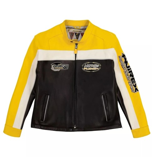 Men avirex yellow bomber - men's,