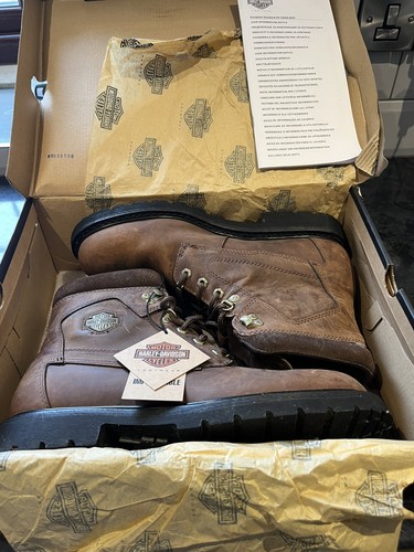 Harley davidson boots brown - davidson,