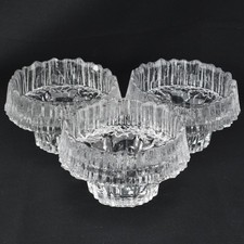 3x Iittala Finland Stellaria