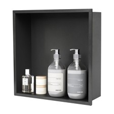 Grey Shower Niche,Bathroom