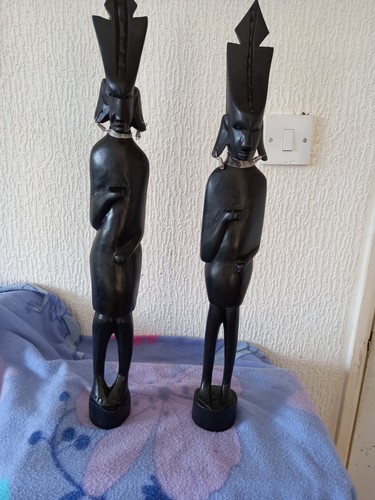 Vintage kenyan hand carved - hand,
