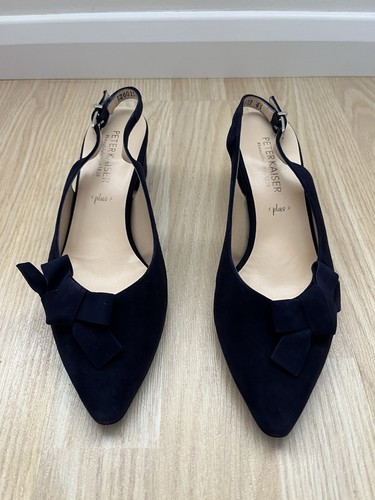 Peter kaiser navy sling back - navy,