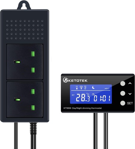 Digital pid reptile thermostat - pid,