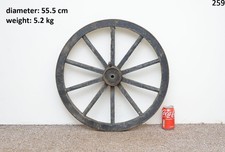 Vintage old wooden cart wagon