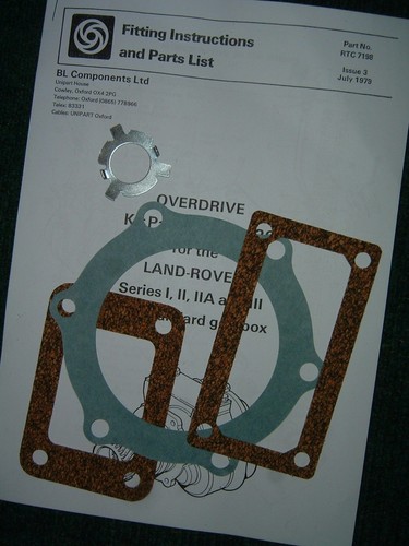 Fairey overdrive gasket kit - fairey,