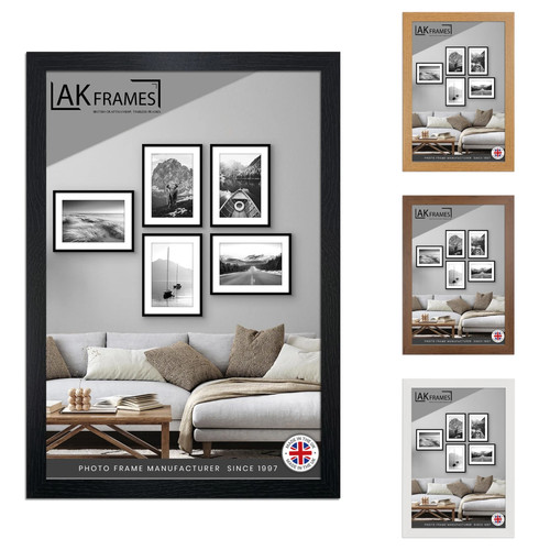 Modern photo frames black - photo, ?