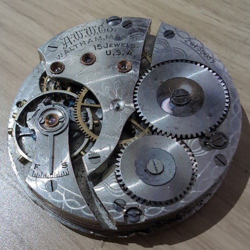 Antique waltham model 1908 - antique, 16s