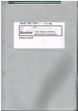 AUDI 100 (C4) 1.8L 20v CODE ADR PETROL ENGINE (MECHANICAL) 1991- WORKSHOP MANUAL