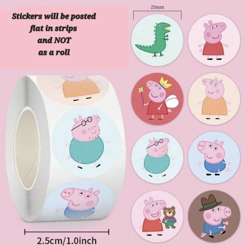 Peppa pig stickers labels - peppa,