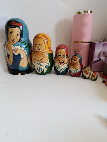 Wooden disney snow white - snow,
