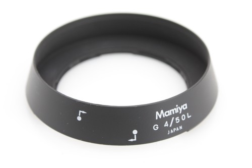 Mamiya lens hood - g, l