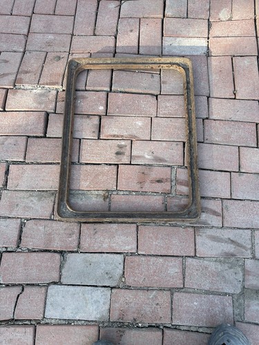 Cast iron drain cover frame - iron,