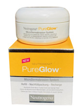 2 X NEUTROGENA PURE GLOW Micro Dermabrasion System FACE Cream 50ml