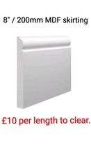 MDF TORUS SKIRTING BOARD 8" /