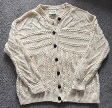 Carraig Donn Beige Wool Aran