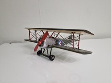 Fab Metal WW1 Sopwith Camel Biplane Aircraft Perfect  Mancave Shelf Curio