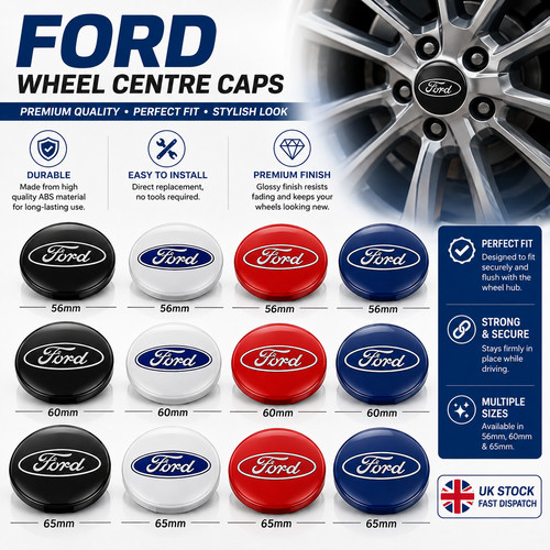 54mm blue ford - ford, wheel