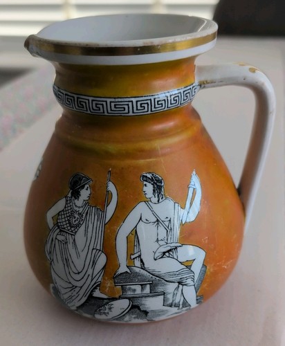Antique jug pitcher greek - jug/pitcher,
