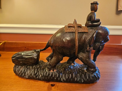 Vintage hand carved wooden - vintage,