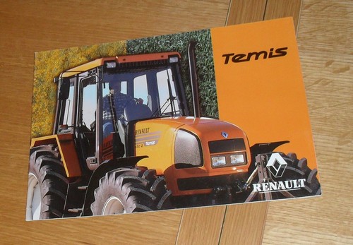 Renault temis tractor - tractor, brochure