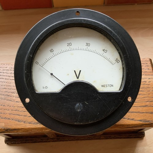 Vintage sangamo weston meter - sangamo,
