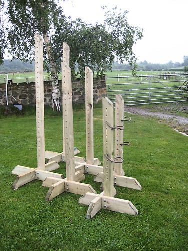 Pairs show jump training - show,