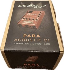 L.R. Baggs Para Acoustic D.I. Acoustic Guitar Preamp DI 5 Band EQ Direct Box