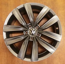 1x Alloy Wheel 18 Inch 8.0" 5x112 40ET Gloss Graphite 3G8601025R VW Arteon Rim Wheel