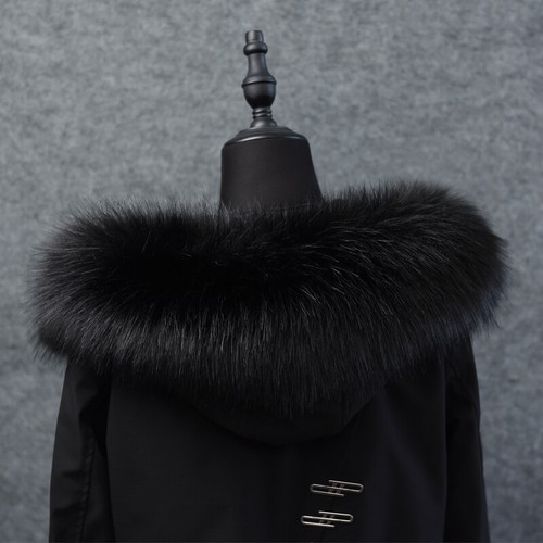 Stock fuzzy faux fur hood - uk,