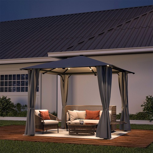Aluminum and iron wall canopy - aluminum,