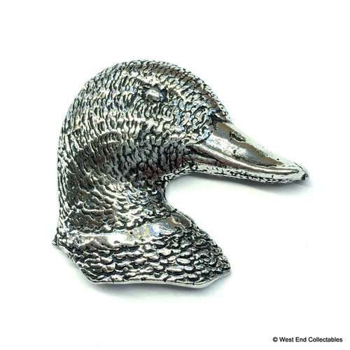 Duck head silver - duck,