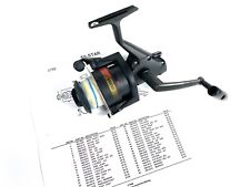 VINTAGE SILSTAR CT59D Spinning Reel ~ Smooth Operation ~ Full Spool ~ Spec Sheet