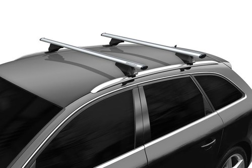 Aluminum roof bars for fiat - aluminum,