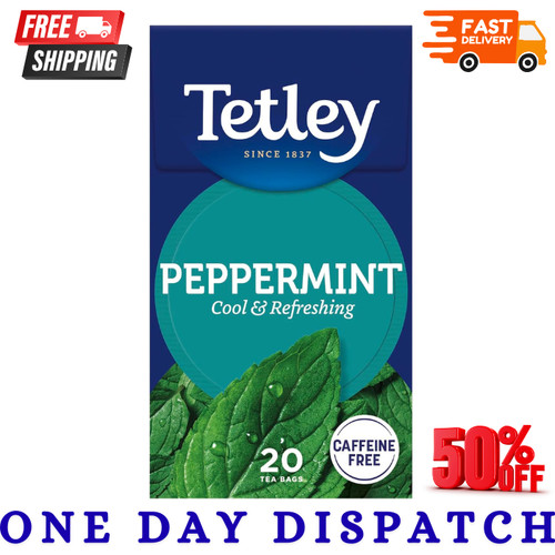 Tetley fresh mint - box, of