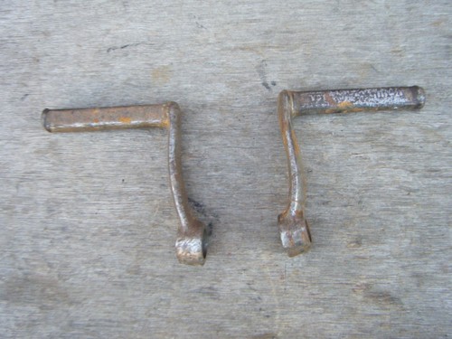 Bsa a10 plunger footrests - a7,