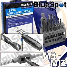 Tap & Drill Set M3 M4 M5 M6 M8