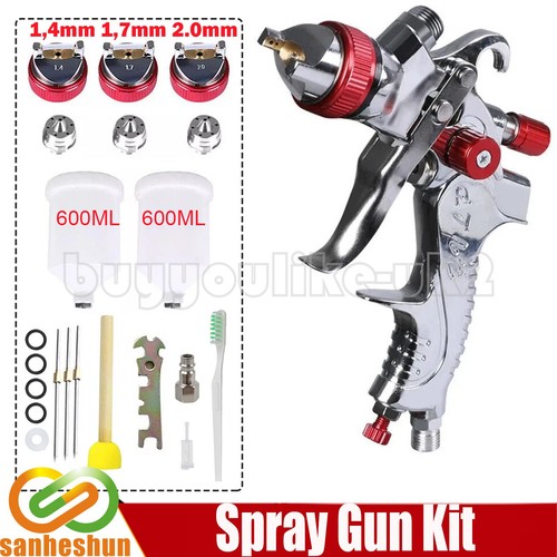 Hvlp spray gun kit 600ml - hvlp,