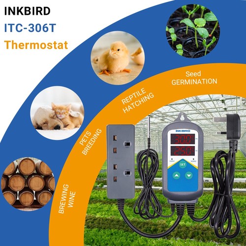 Inkbird digital only heat temp - inkbird,