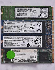 4x SATA M.2 SSD's 128GB 256GB