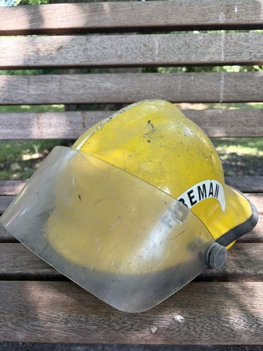 Vintage fireman helmet usa - vintage,
