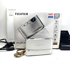 Fujifilm FinePix Z70 12.2MP Digital Camera Silver Boxed - Works but Dead Pixels