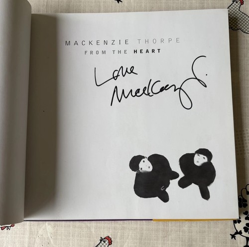 Signed mackenzie thorpe - thorpe:, from