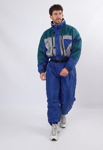 Vintage ski suit l - 90's, uk