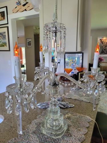 Arm crystal candelabra - 3,