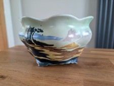 Wardle Art Nouveau Scenic Bowl